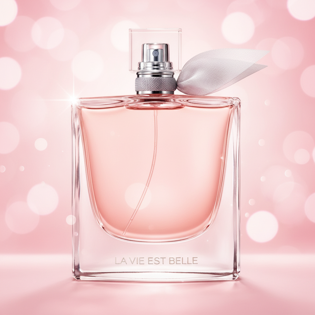 La Vie Est Belle pink bokeh romantic shot