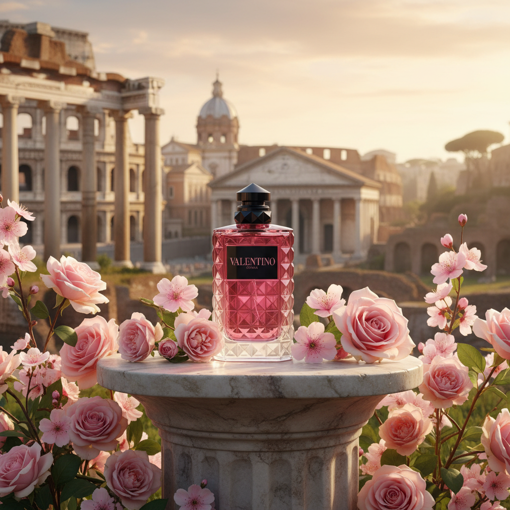 Valentino Donna Born in Roma Intense Roman architecture shot