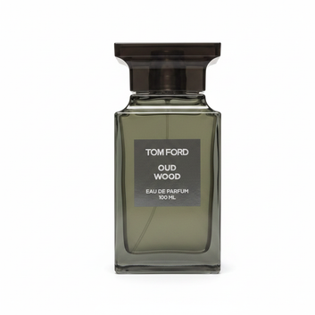 Tom Ford Oud Wood white background studio shot