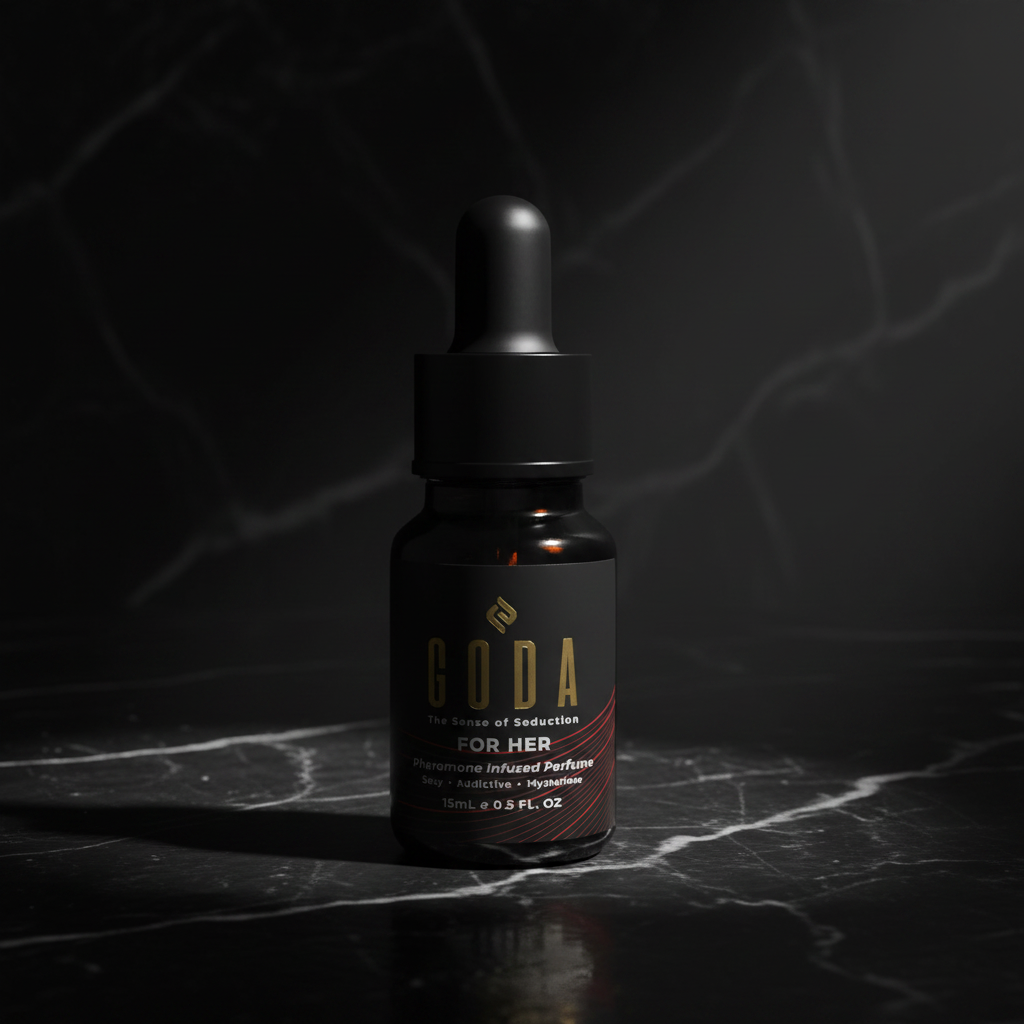 GODA pheromone perfume dark marble moody shot