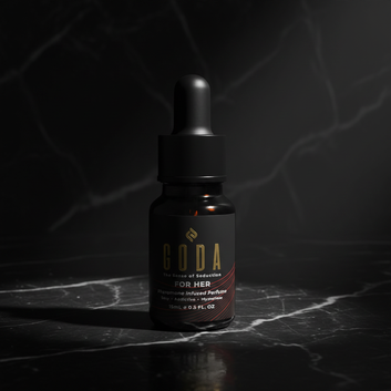 GODA pheromone perfume dark marble moody shot