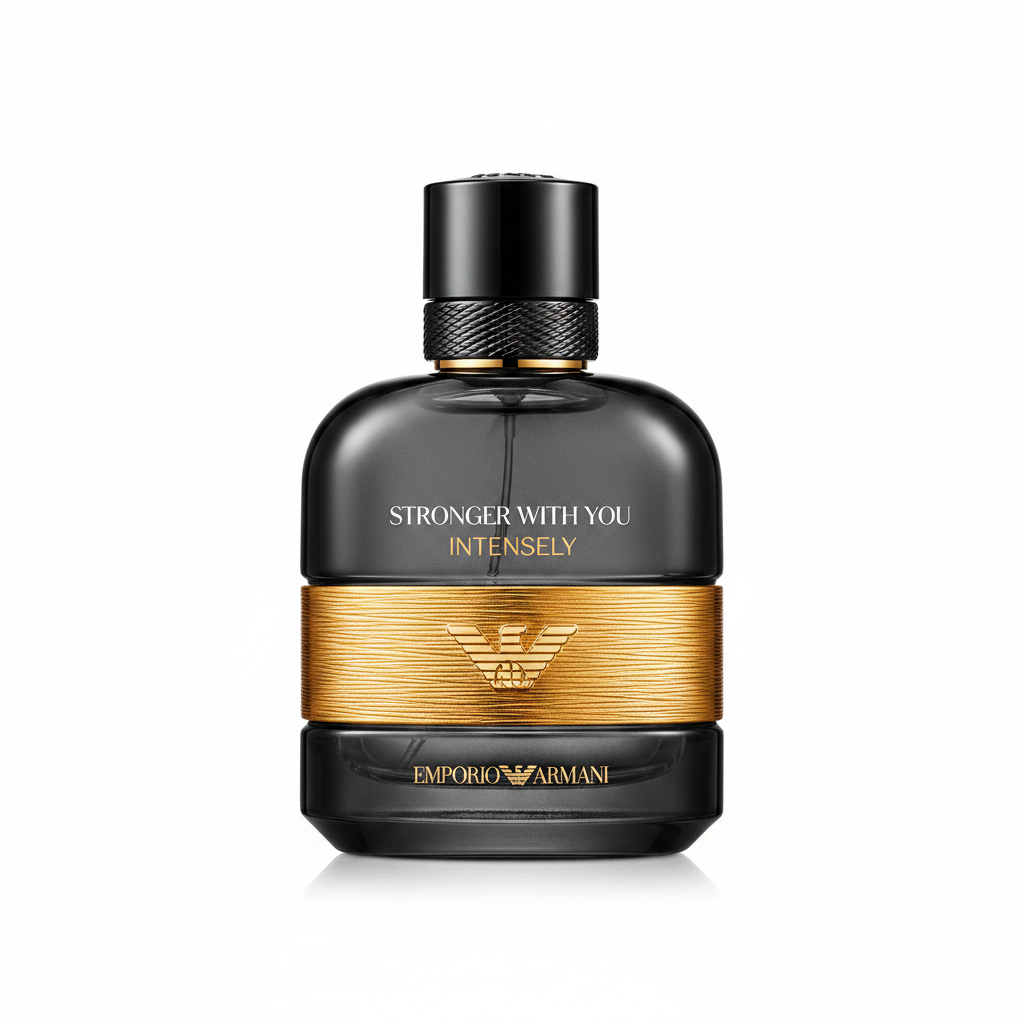 Emporio Armani Stronger With You Intensely white background studio shot