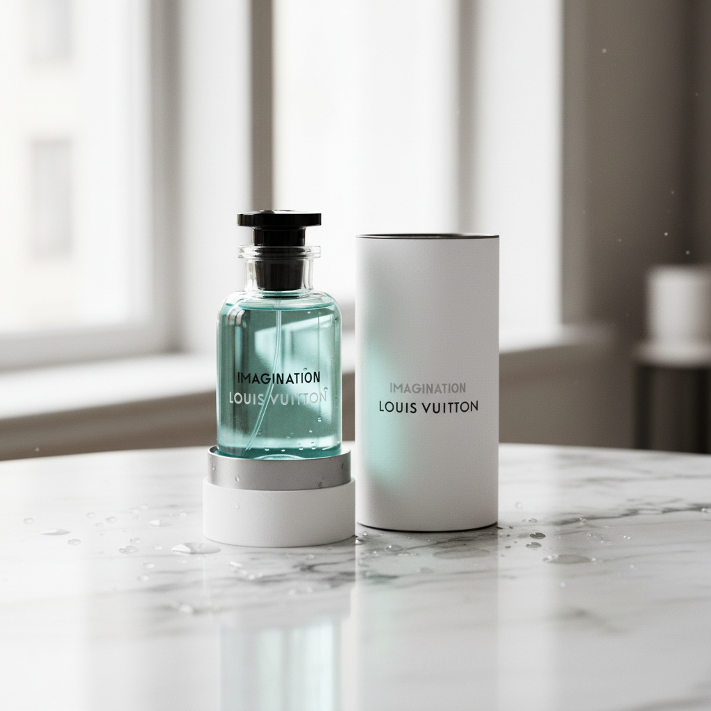 Louis Vuitton Imagination marble luxury shot