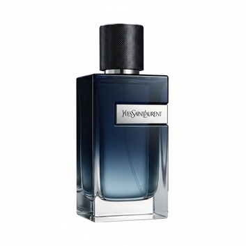 YSL Y EDP white background studio shot