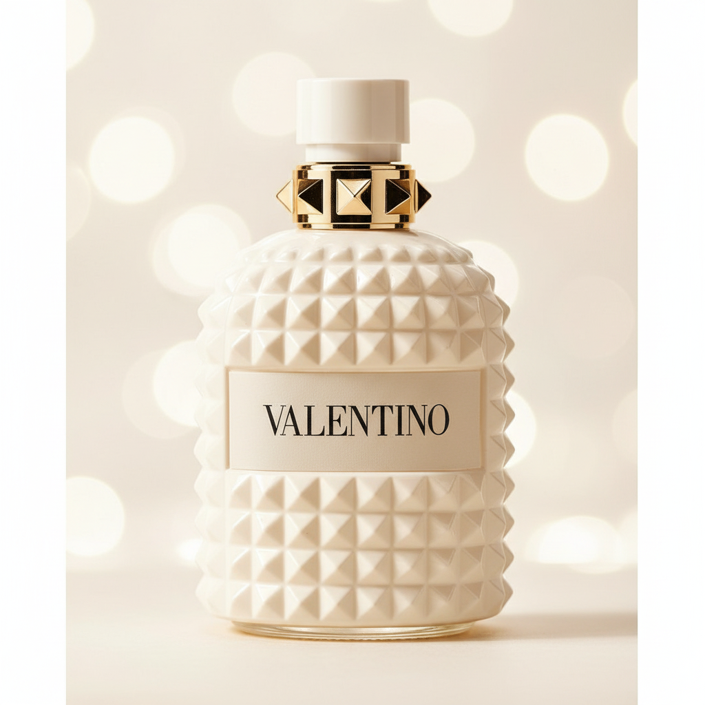 Valentino Uomo Born in Roma Ivory ivory bokeh shot