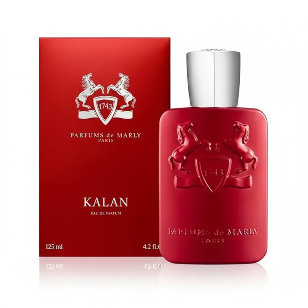 Parfums De Marly Kalan perfume bottle close-up