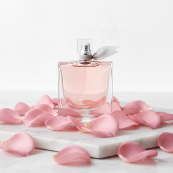 La Vie Est Belle marble with rose petals