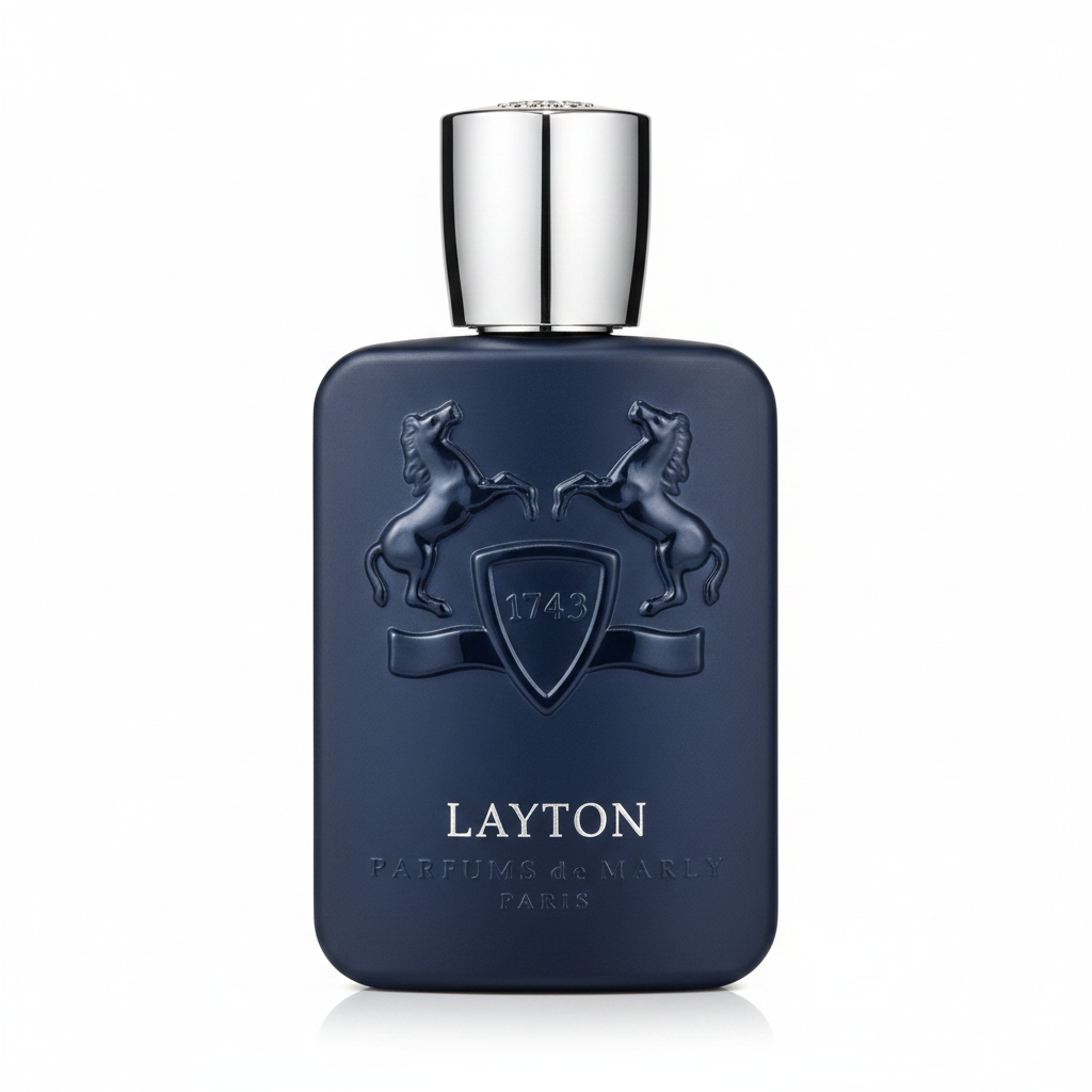 Parfums De Marly Layton perfume bottle close-up