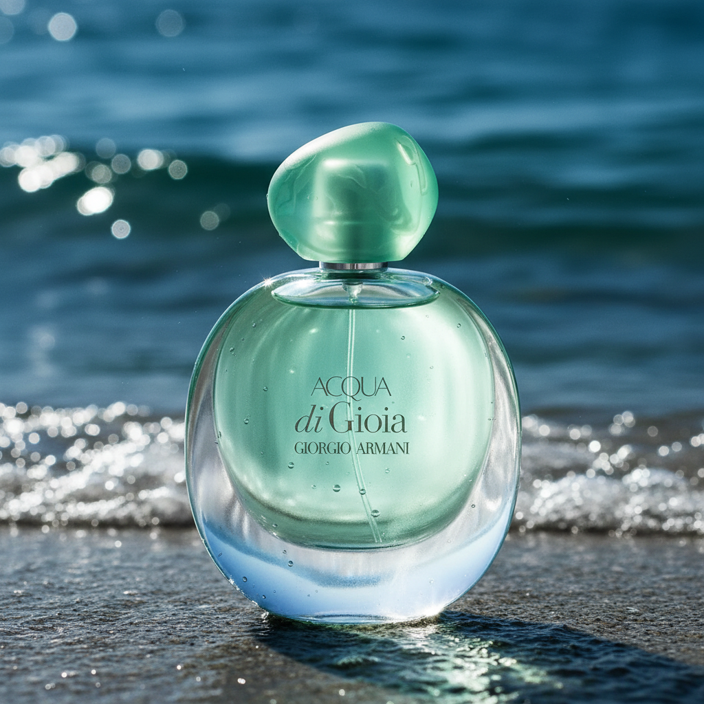 Acqua di Gioia ocean background shot