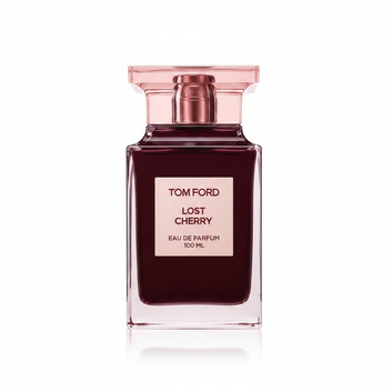 Tom Ford Lost Cherry white background studio shot