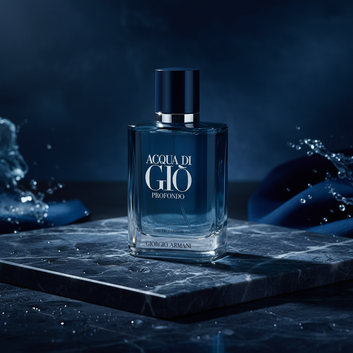 Acqua di Gio Profondo dark navy marble shot