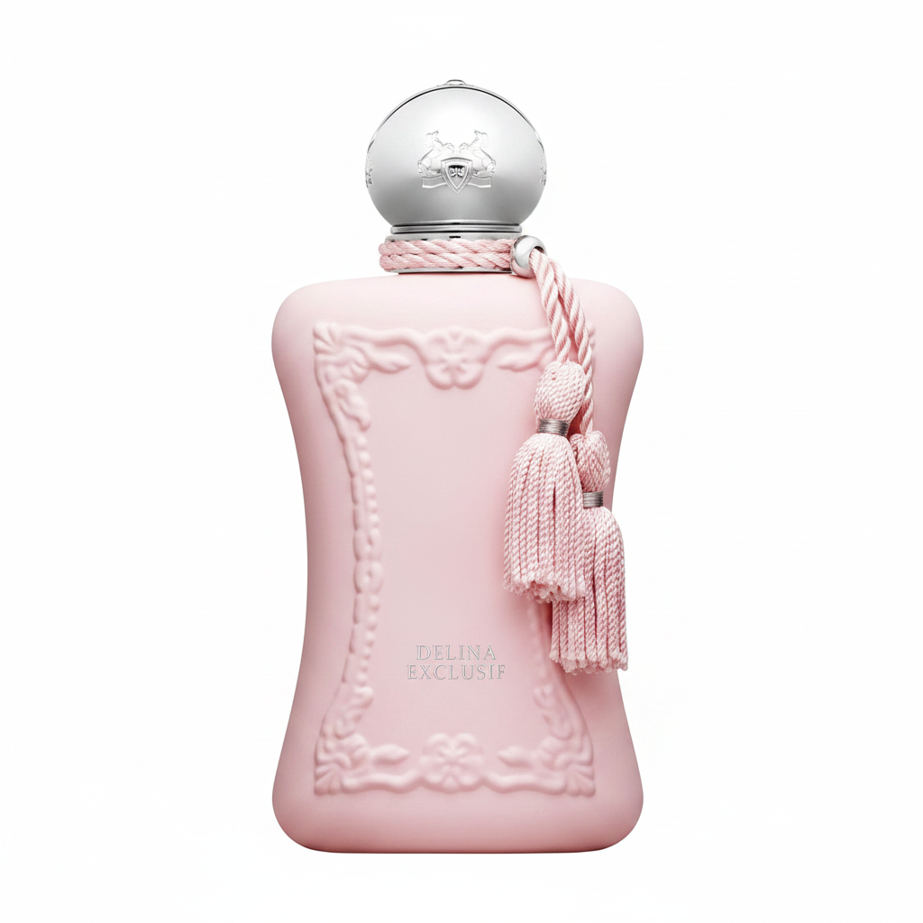 Parfums De Marly Delina La Rosee perfume bottle close-up