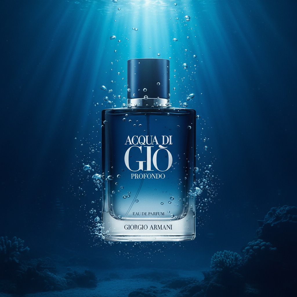Acqua di Gio Profondo deep ocean shot